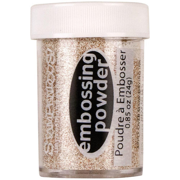Scrapbooking  Stampendous Embossing Powder Golden Sand .6oz Paper Collections 12x12