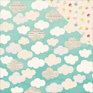 Scrapbooking  Summer Days Double-Sided Cardstock 12"X12" - Beat the Heat Paper Collections 12x12