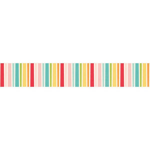 Scrapbooking  Summer Days Washi Tape 15mmx30' - Good Vibes Paper Collections 12x12