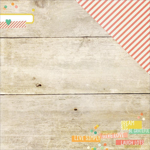 Scrapbooking  Summer Vibes Just Beachy Paper 12x12 Paper Collections 12x12