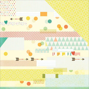 Scrapbooking  Summer Vibes Sunkissed Paper 12x12 Paper Collections 12x12