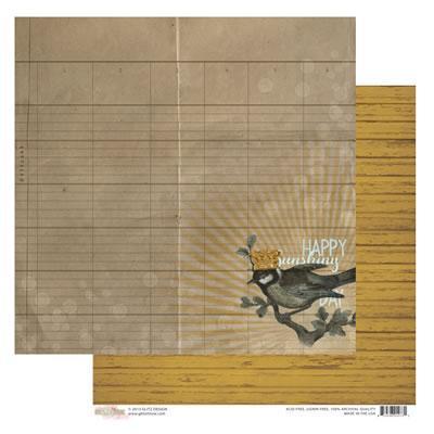 Scrapbooking  Sunshine In my Soul Ledger Paper Collections 12x12