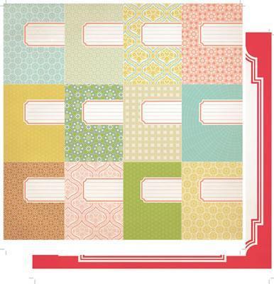 Scrapbooking  Take Note Cubicle Paper Collections 12x12