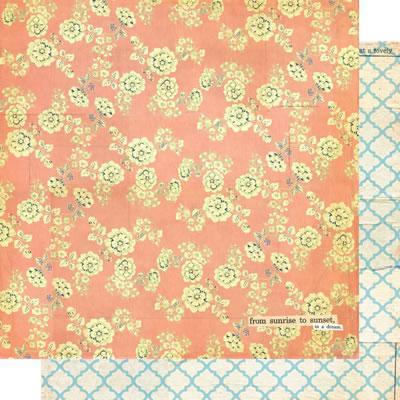 Scrapbooking  Take Note Pink Pearl Paper Collections 12x12