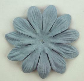 Scrapbooking  Tara Grey Blue 6cm Flowers Paper Collections 12x12