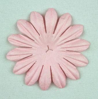 Scrapbooking  Tara Pale Pink 5cm Flowers Paper Collections 12x12