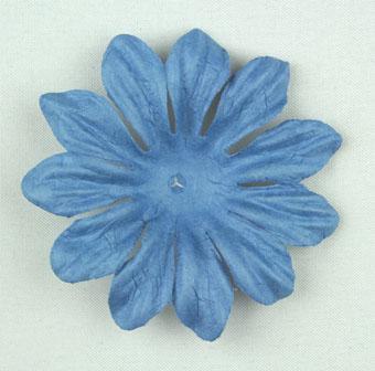 Scrapbooking  Tara Wedgewood Blue 6cm Flowers Paper Collections 12x12