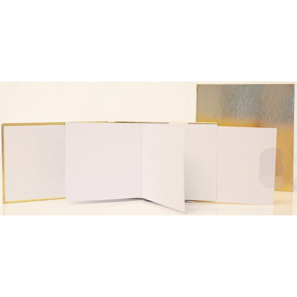 Scrapbooking  Teresa Collins Studio Gold Flip Book Set/2 Paper Collections 12x12