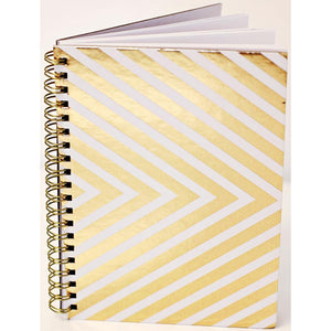 Scrapbooking  Teresa Collins Studio Gold Notebook 5"X7" Paper Collections 12x12