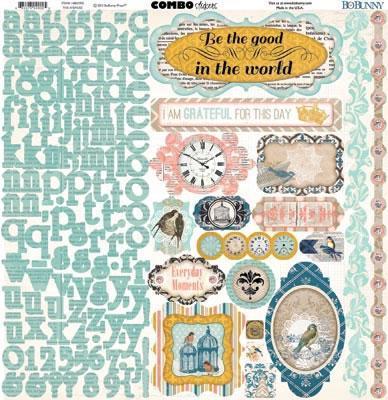 Scrapbooking  The Avenues Combo Stickers Paper Collections 12x12