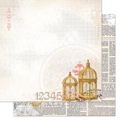 Scrapbooking  The Avenues Song Bird Paper Paper Collections 12x12