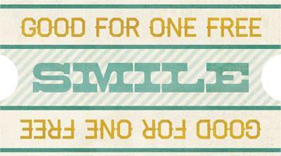Scrapbooking  The Sweetest Thing Bluebell SMILE Title Paper Collections 12x12