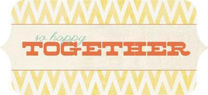 Scrapbooking  The Sweetest Thing Tangerine Together Title Paper Collections 12x12