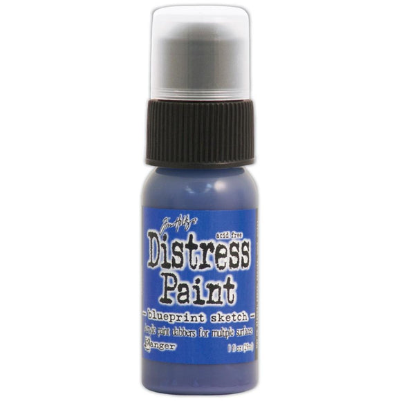 Scrapbooking  Tim Holtz July Monthly Release - Blueprint Sketch Distress Paint Paper Collections 12x12