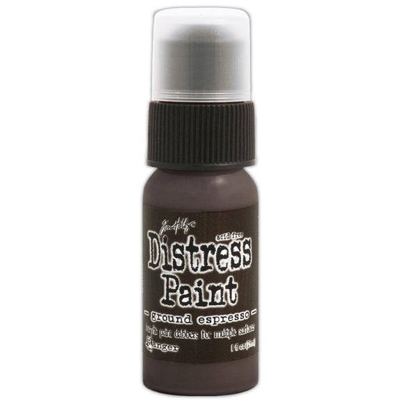 Scrapbooking  Tim Holtz Monthly Release Ground Espresso Distress Paint Paper Collections 12x12