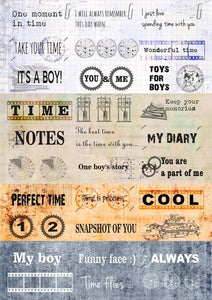Scrapbooking  Timeless Sticker Sheet Paper Collections 12x12