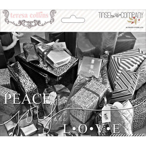 Scrapbooking  Tinsel and Co Photo Overlays Paper Collections 12x12
