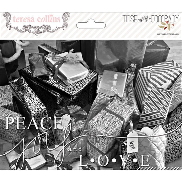 Scrapbooking  Tinsel and Co Photo Overlays Paper Collections 12x12