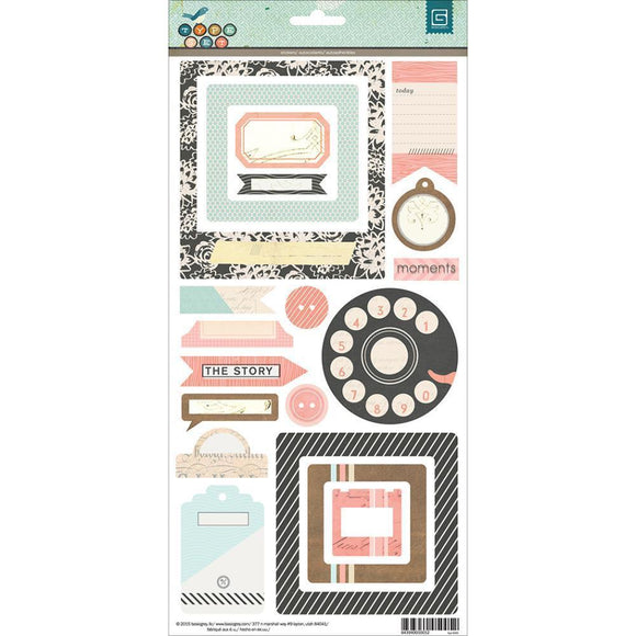 Scrapbooking  Typeset Cardstock Journal  Stickers 5