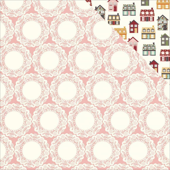 Scrapbooking  Vintage Blessings Double-Sided Cardstock 12