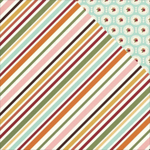 Scrapbooking  Vintage Blessings Double-Sided Cardstock 12"X12" - Warm & Cozy Paper Collections 12x12