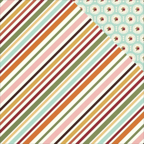 Scrapbooking  Vintage Blessings Double-Sided Cardstock 12