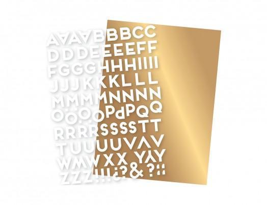 Scrapbooking  Wanderlust Foil Kit Alphas Paper Collections 12x12