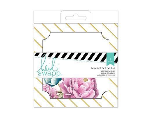 Scrapbooking  Wanderlust Keepsake Album Floral Square Box Paper Collections 12x12