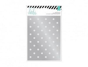 Scrapbooking  Wanderlust Rub Ons Foil Kit Dots Paper Collections 12x12