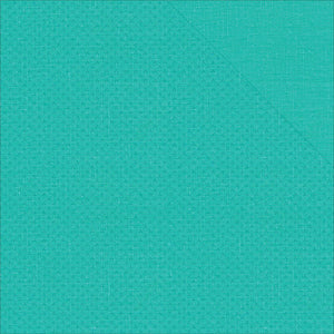 Scrapbooking  We Are Family Teal Calico/Linen Paper 12x12 Paper Collections 12x12