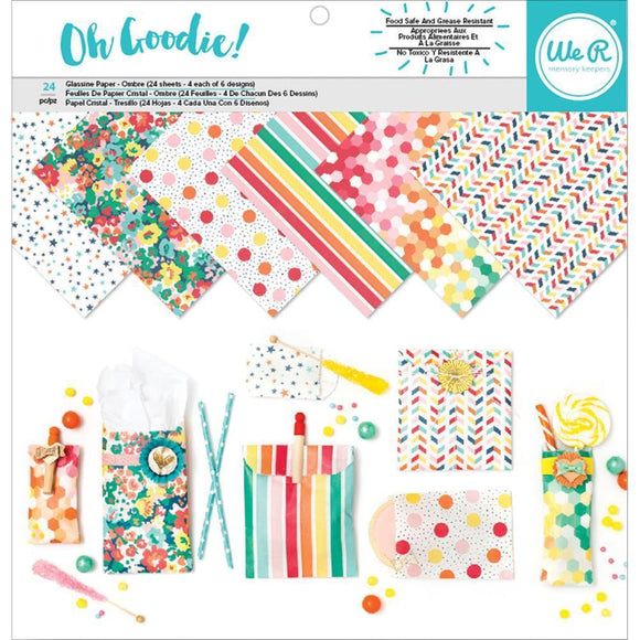 Scrapbooking  We R Memory Keepers Glassine Paper Pack 12