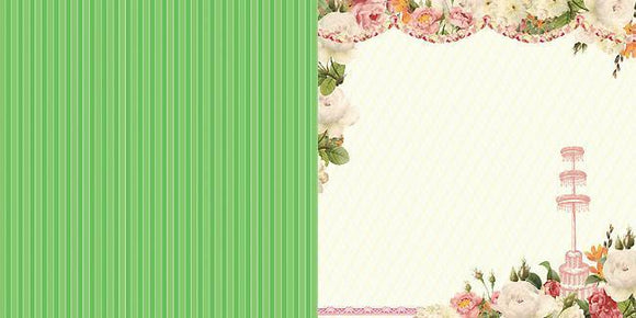 Scrapbooking  Websters Lets Celebrate Garden Party Paper Collections 12x12
