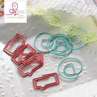 Scrapbooking  Websters  Paperclips Dual -New Year New You Paper Collections 12x12