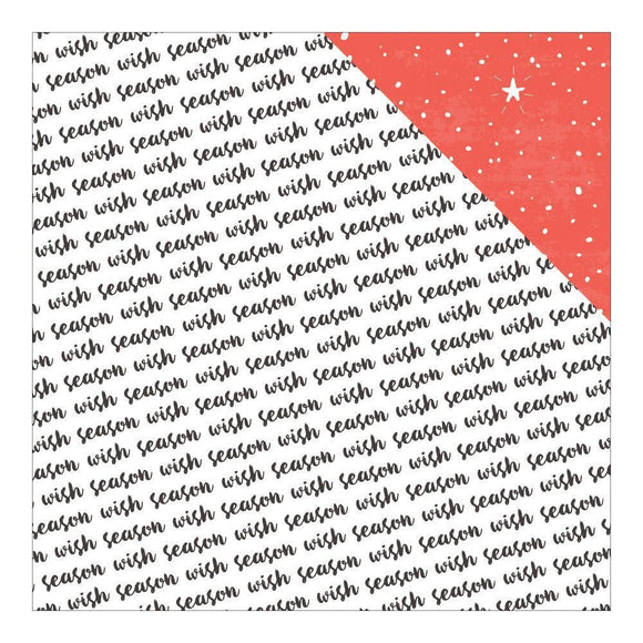 Scrapbooking  Wish Season Season To Wish Paper 12x12 Paper Collections 12x12