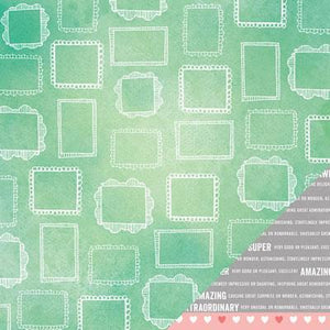 Scrapbooking  Yes Please Sentiment Paper Paper Collections 12x12
