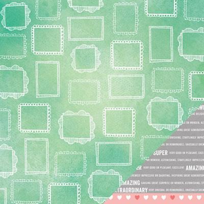Scrapbooking  Yes Please Sentiment Paper Paper Collections 12x12