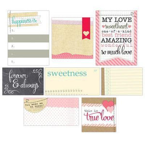 Scrapbooking  You and Me Mixed Journalling Tags Paper Collections 12x12