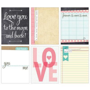 Scrapbooking  You and Me Note Tags Paper Collections 12x12
