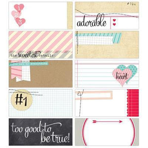 Scrapbooking  You and Me Tiny Tags Paper Collections 12x12