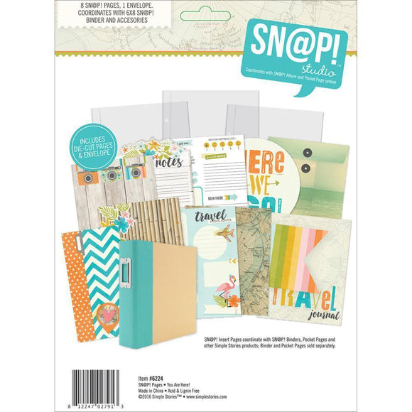 Scrapbooking  You Are Here! Sn@p! Journal Pages 6