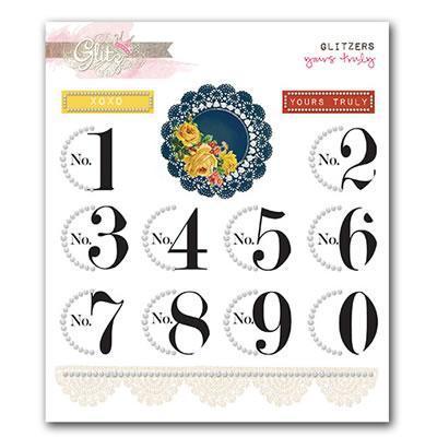 Scrapbooking  Yours Truly Glitzers Paper Collections 12x12