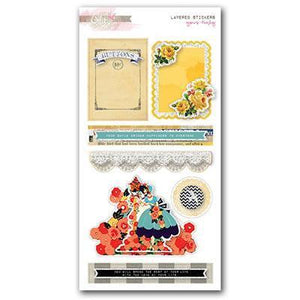 Scrapbooking  Yours Truly Layered Stickers Paper Collections 12x12