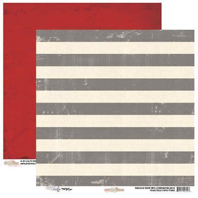 Scrapbooking  Yours Truly Stripe Paper Collections 12x12