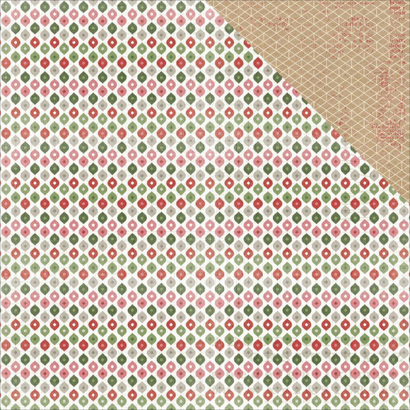 Scrapbooking  Yuletide Fa La La Paper 12x12 Paper Collections 12x12