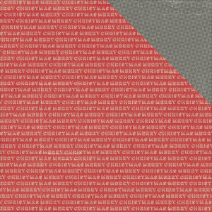 Scrapbooking  Yuletide Sleigh Bells Paper 12x12 Paper Collections 12x12