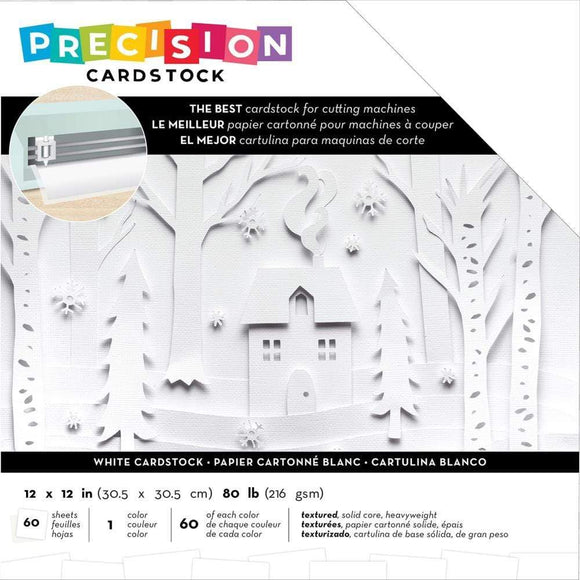 Scrapbooking  American Crafts Precision Cardstock Pack 80lb 12