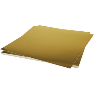 Scrapbooking  Bazzill Foil Cardstock 12"X12" Gold per sheet Paper Collections 12x12
