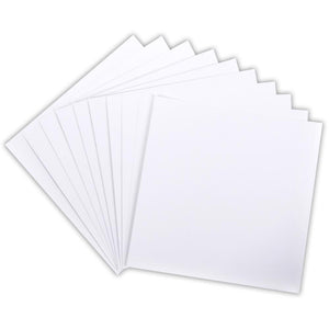 Scrapbooking  Core'dinations Heavy Weight  White 110lb Smooth Cardstock 12"X12" per sheet Paper Collections 12x12