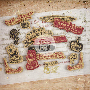 Scrapbooking  Cigar Box Cork Stickers Prima Marketing