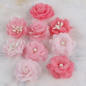 Scrapbooking  Lady Godivas Strawberry Ice 9pk Prima Marketing
